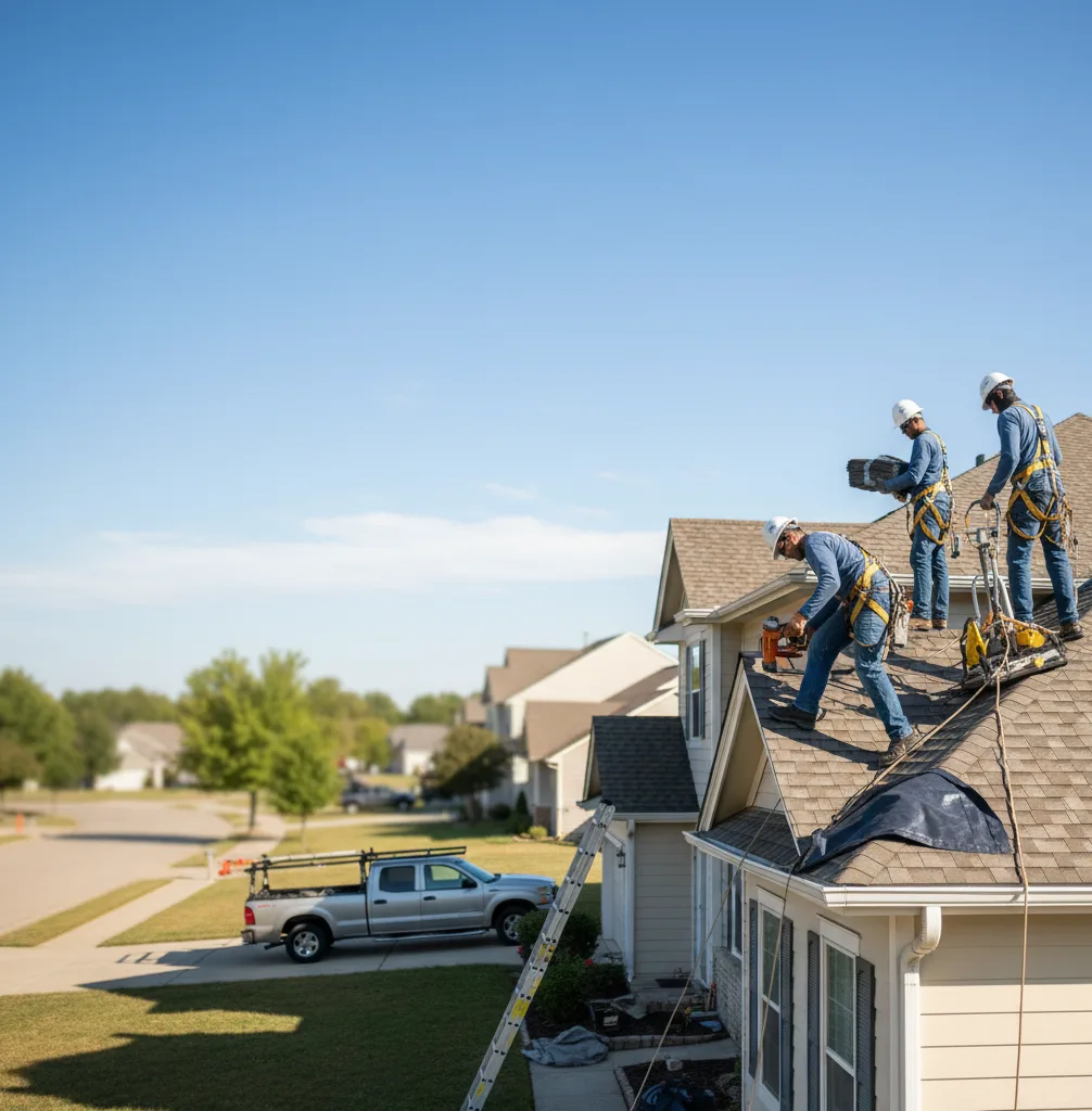 Roof Repair in Thorp